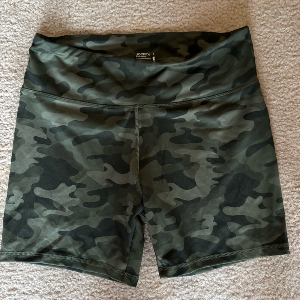 Jockey Women's Camo Bike Shorts